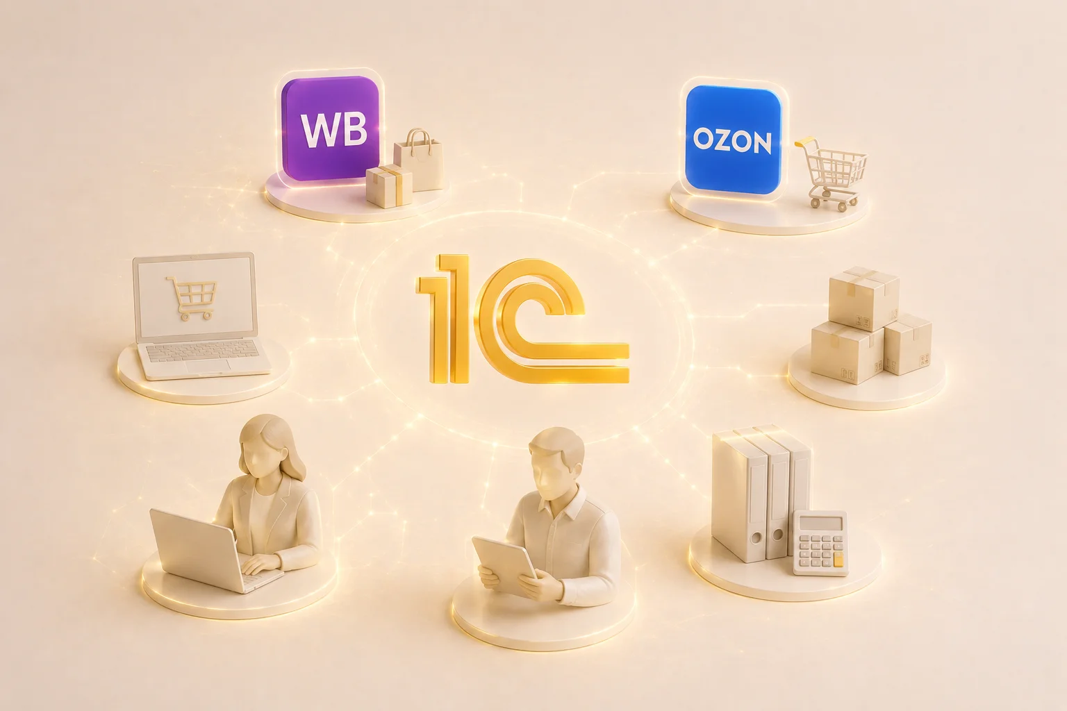Кому нужна интеграция Wildberries и OZON с 1С